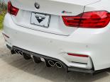 Vorsteiner VRS GTS Rear Diffuser Carbon Fiber 2x2 Glossy BMW F82 M4 2015
